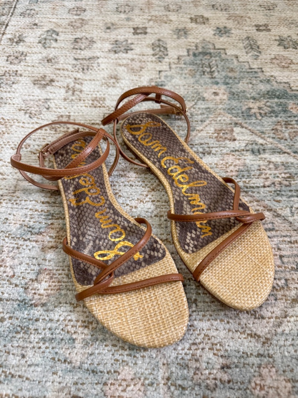 Sam Edelman Ellina Ankle Strap Sandal 6.5